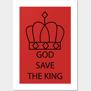 God save the king Posters and Art